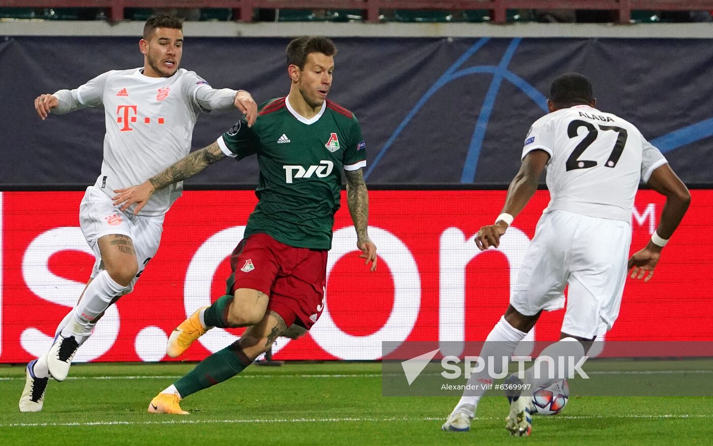 Russia Soccer Champions League Lokomotiv - Bayern