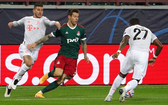 Russia Soccer Champions League Lokomotiv - Bayern