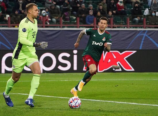 Russia Soccer Champions League Lokomotiv - Bayern