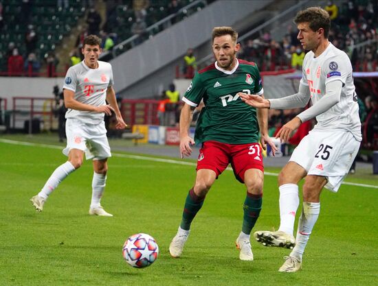 Russia Soccer Champions League Lokomotiv - Bayern