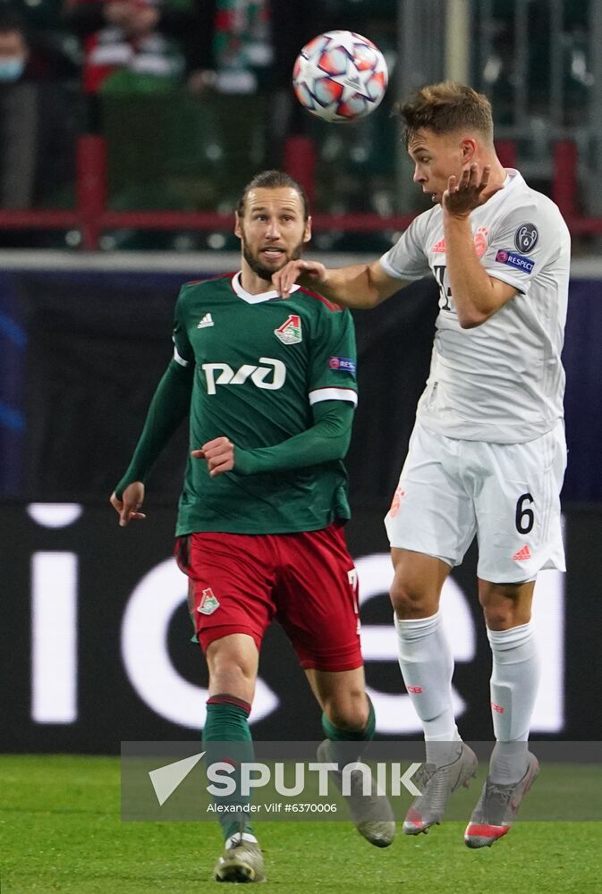 Russia Soccer Champions League Lokomotiv - Bayern