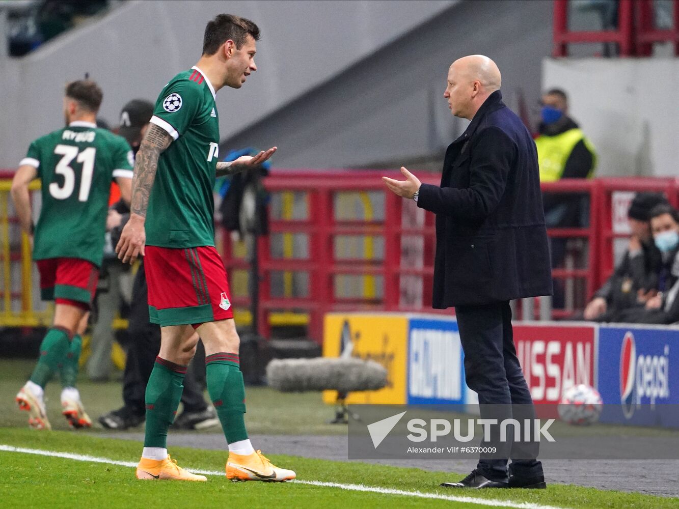 Russia Soccer Champions League Lokomotiv - Bayern