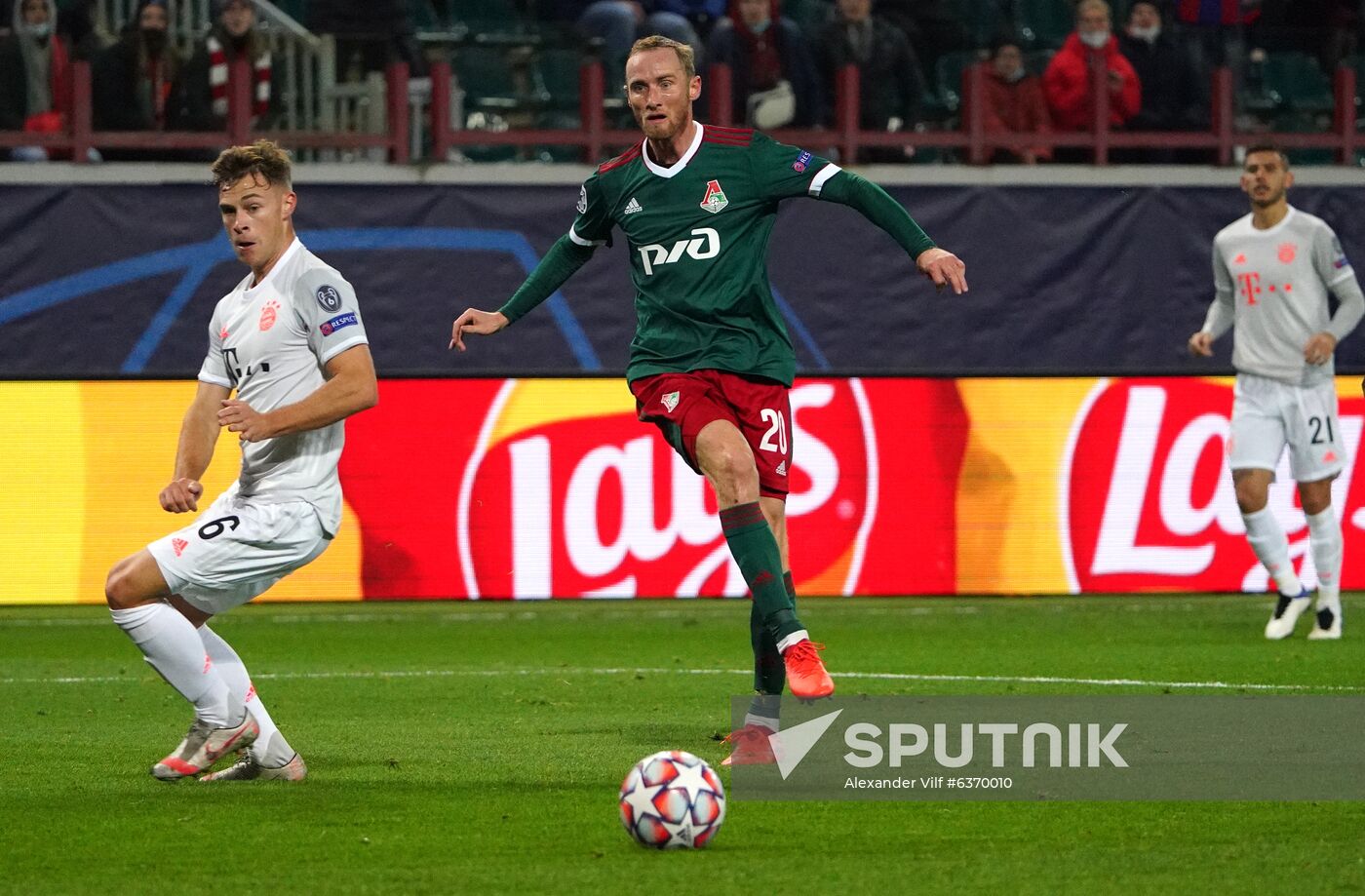 Russia Soccer Champions League Lokomotiv - Bayern