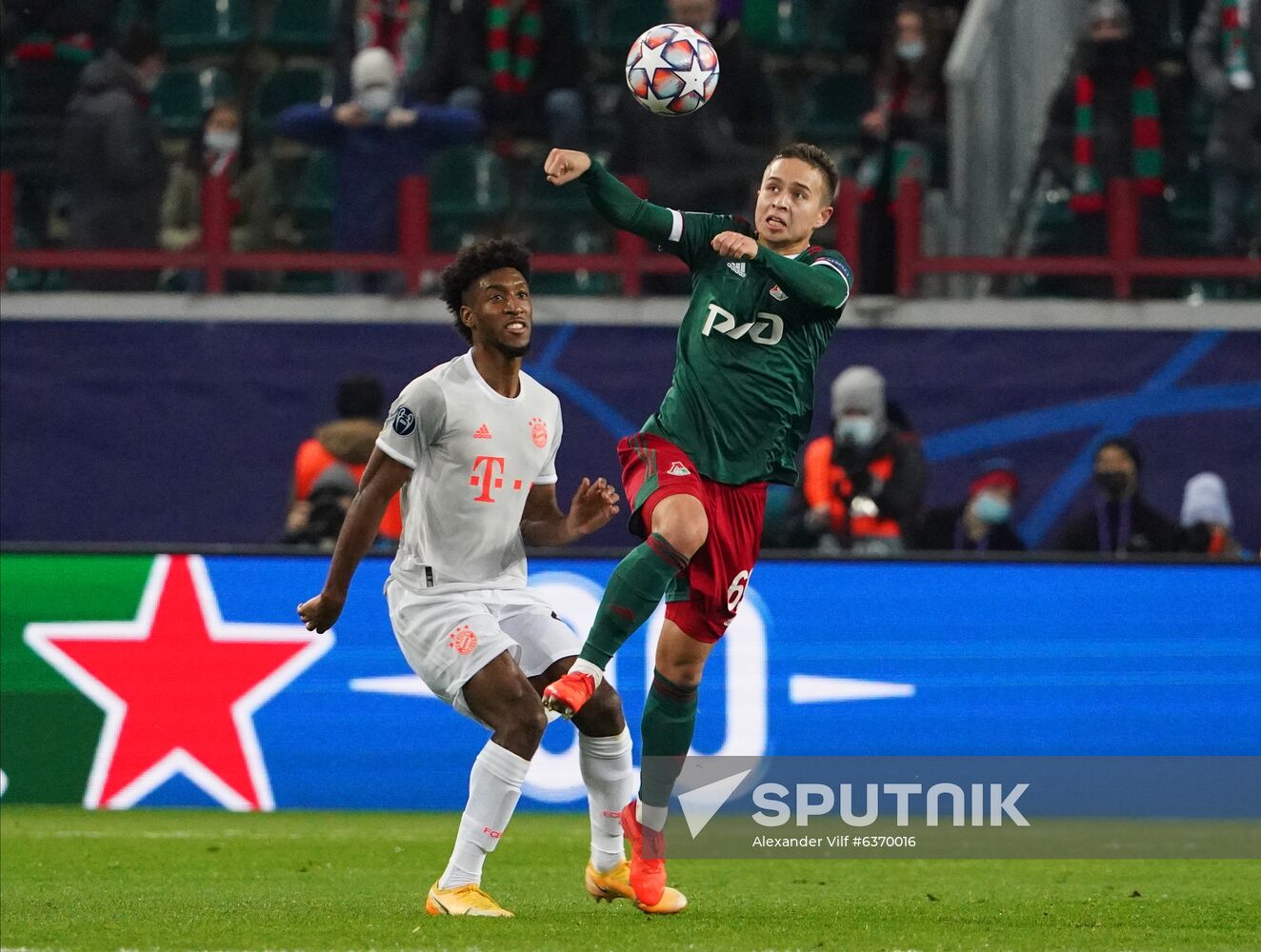 Russia Soccer Champions League Lokomotiv - Bayern