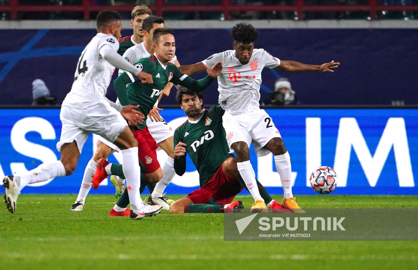 Russia Soccer Champions League Lokomotiv - Bayern