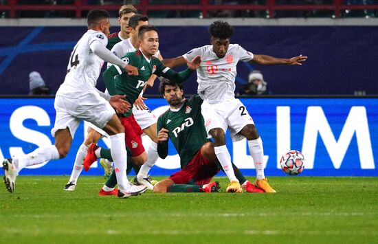 Russia Soccer Champions League Lokomotiv - Bayern