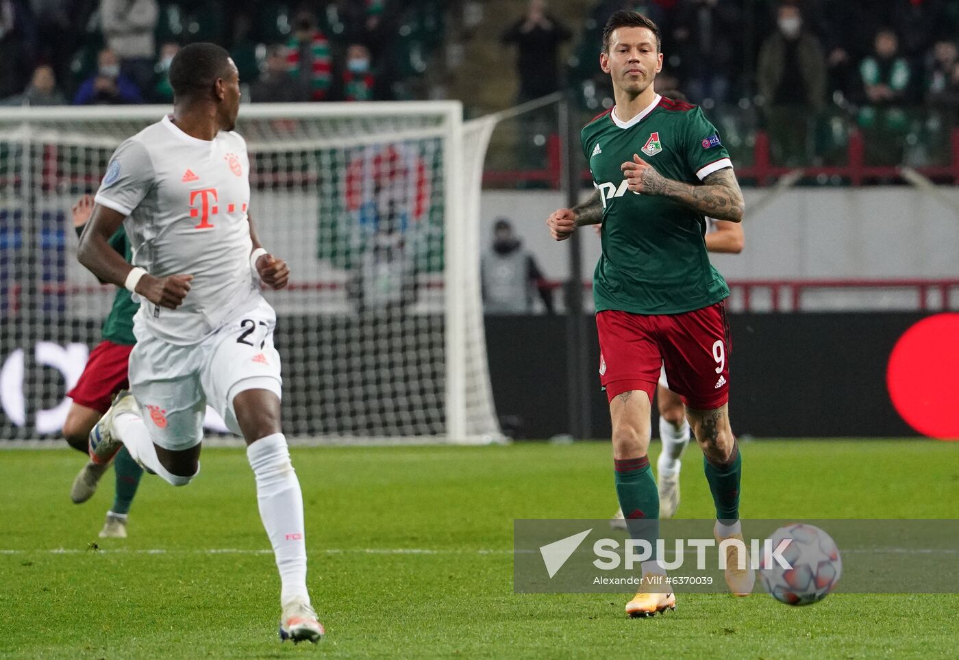 Russia Soccer Champions League Lokomotiv - Bayern