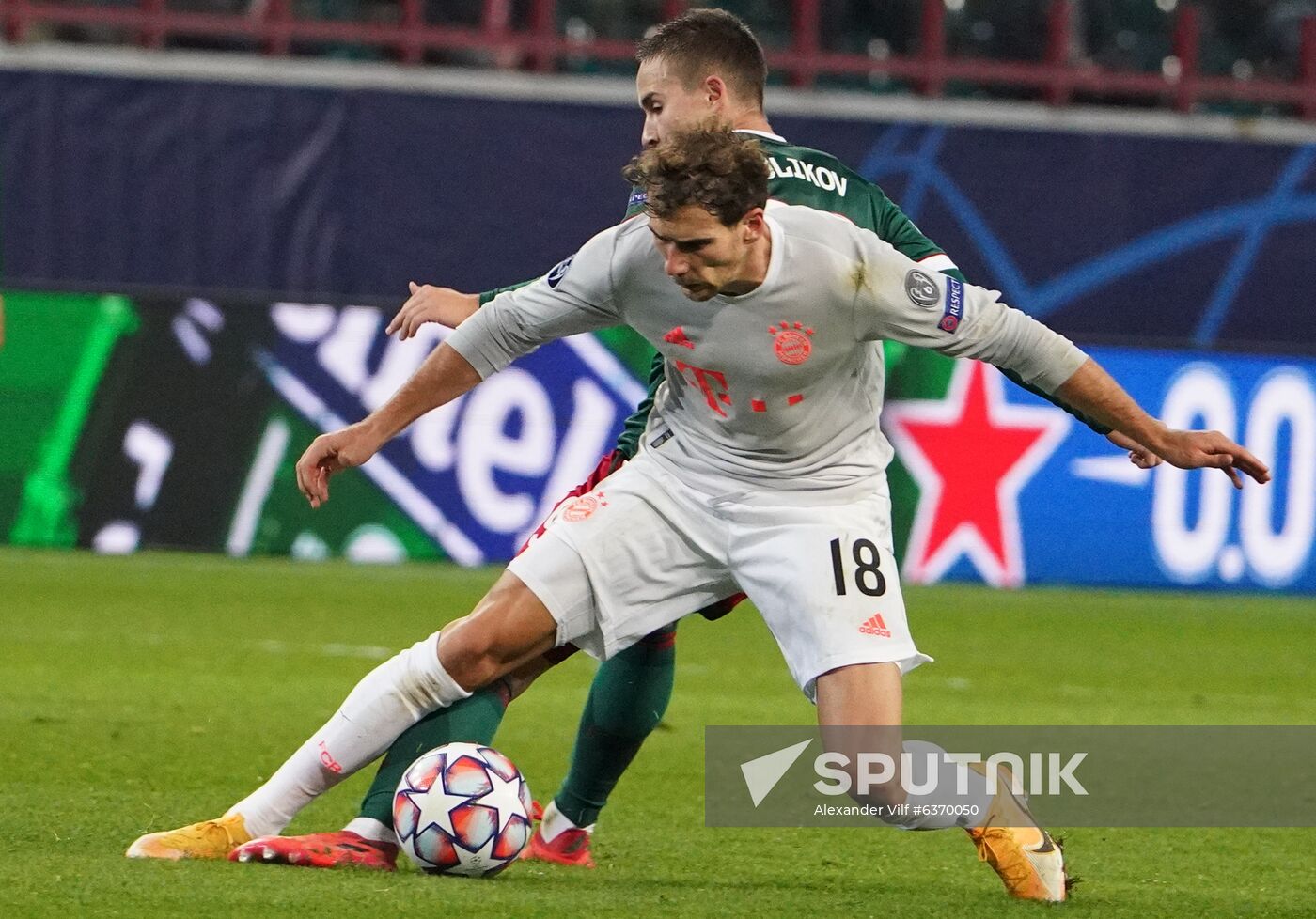 Russia Soccer Champions League Lokomotiv - Bayern