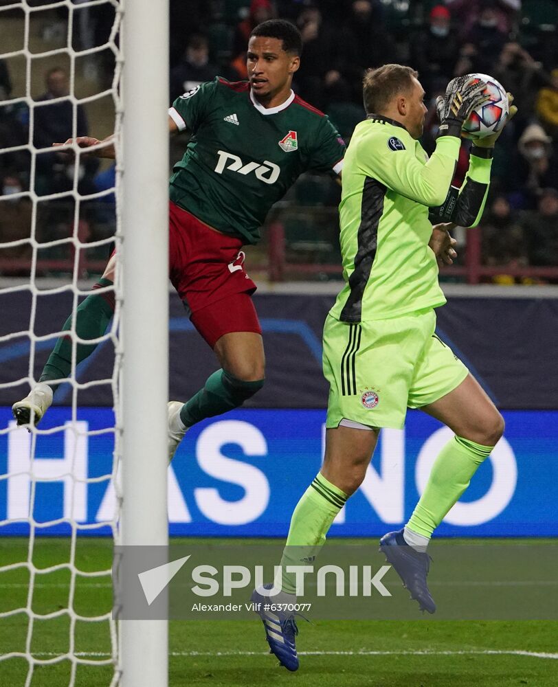 Russia Soccer Champions League Lokomotiv - Bayern