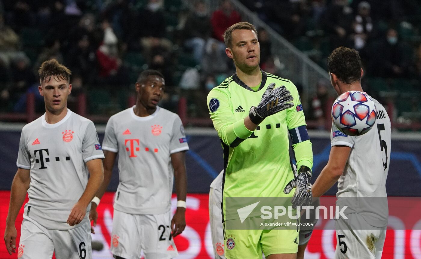 Russia Soccer Champions League Lokomotiv - Bayern