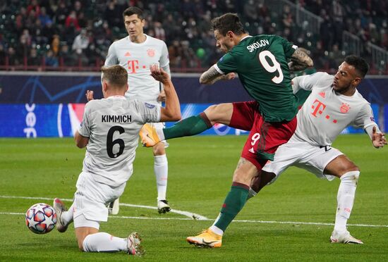 Russia Soccer Champions League Lokomotiv - Bayern