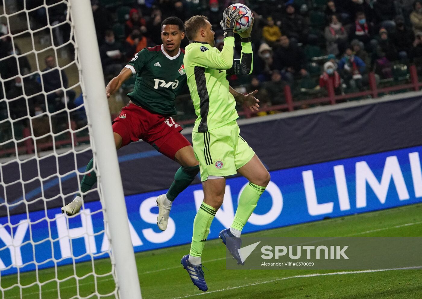 Russia Soccer Champions League Lokomotiv - Bayern