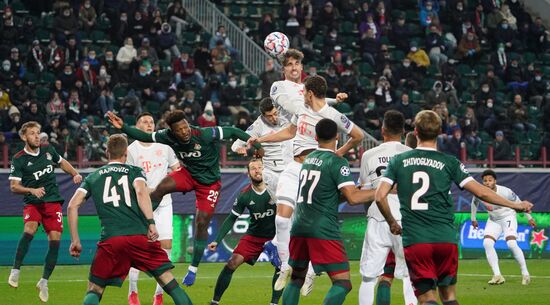 Russia Soccer Champions League Lokomotiv - Bayern