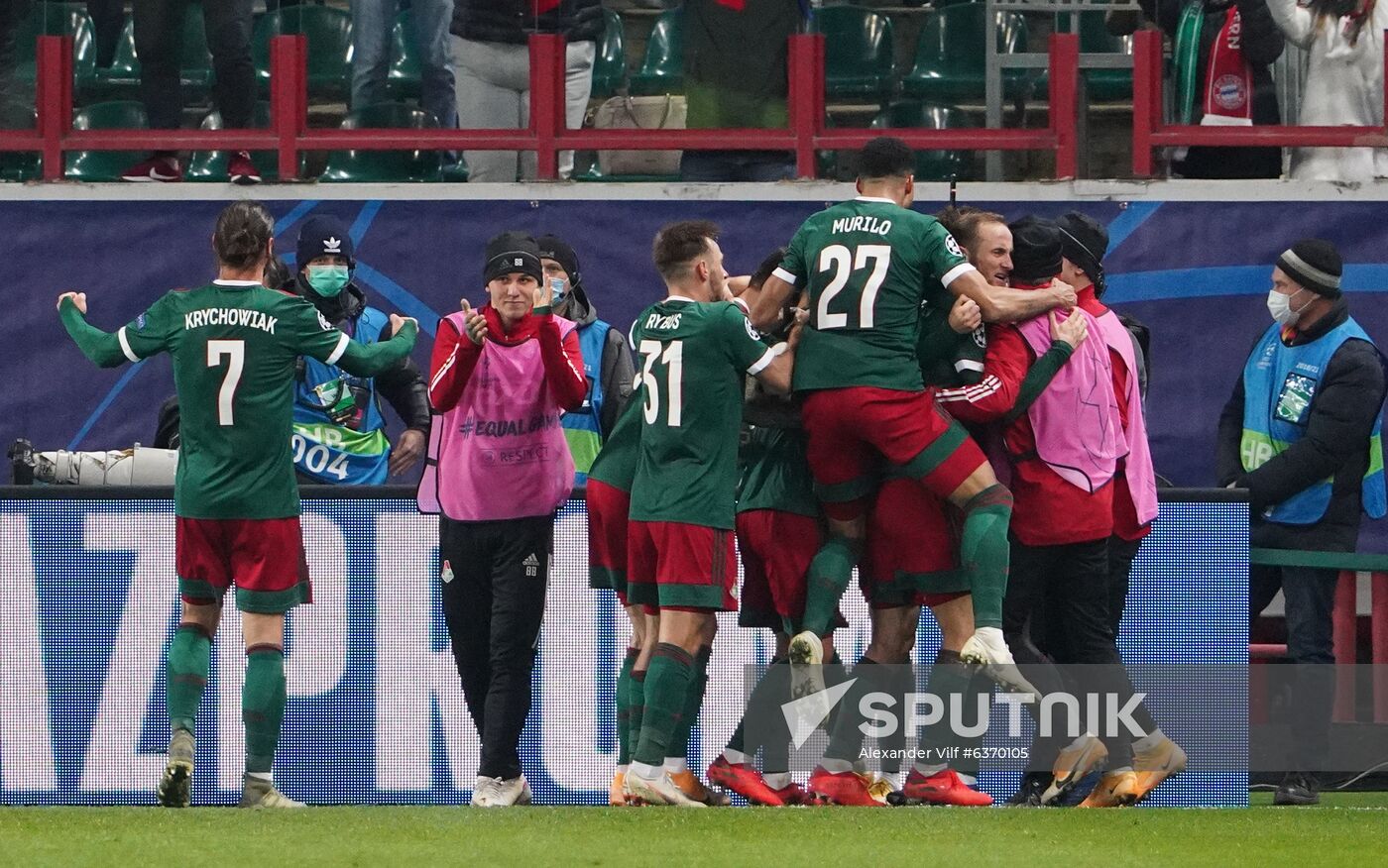 Russia Soccer Champions League Lokomotiv - Bayern