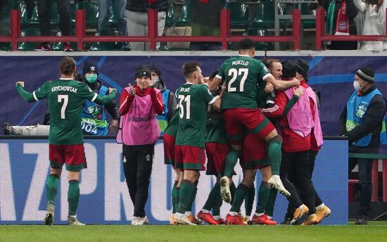 Russia Soccer Champions League Lokomotiv - Bayern