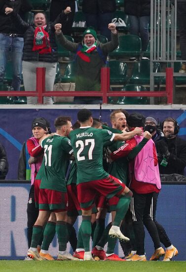 Russia Soccer Champions League Lokomotiv - Bayern