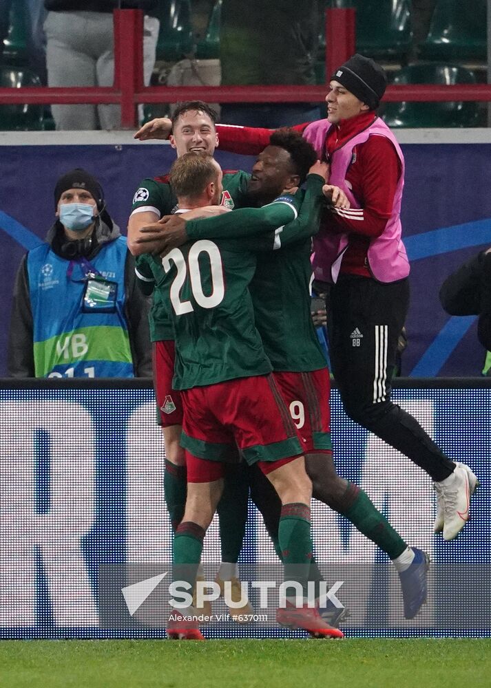 Russia Soccer Champions League Lokomotiv - Bayern