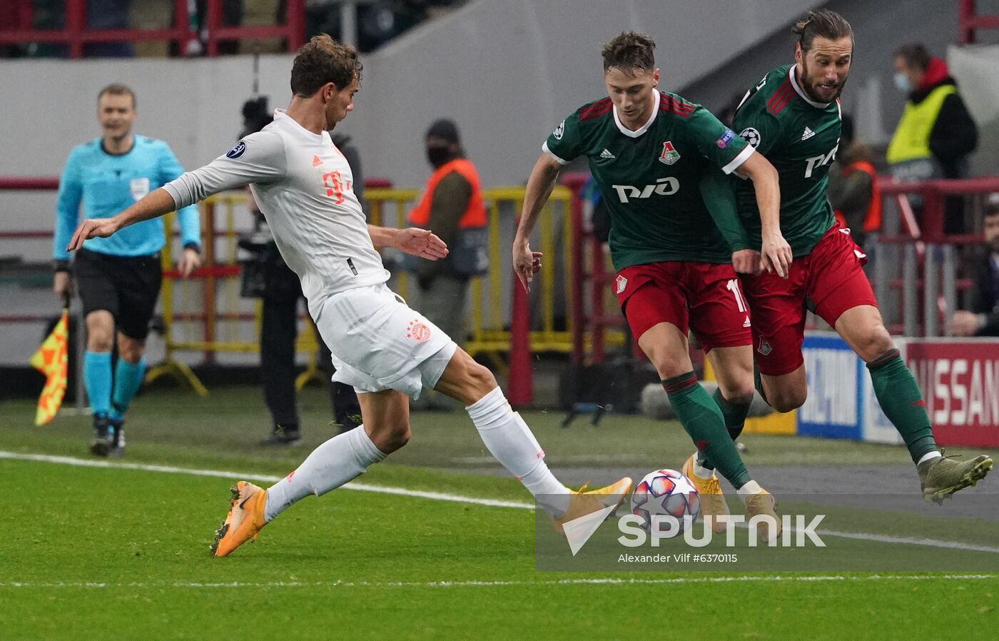 Russia Soccer Champions League Lokomotiv - Bayern