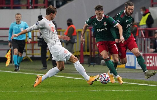 Russia Soccer Champions League Lokomotiv - Bayern