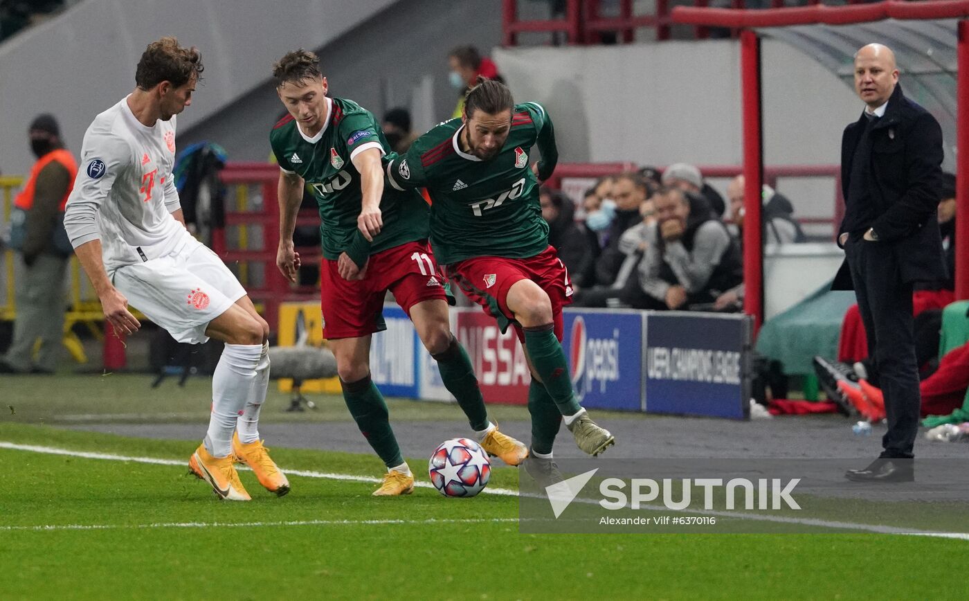 Russia Soccer Champions League Lokomotiv - Bayern