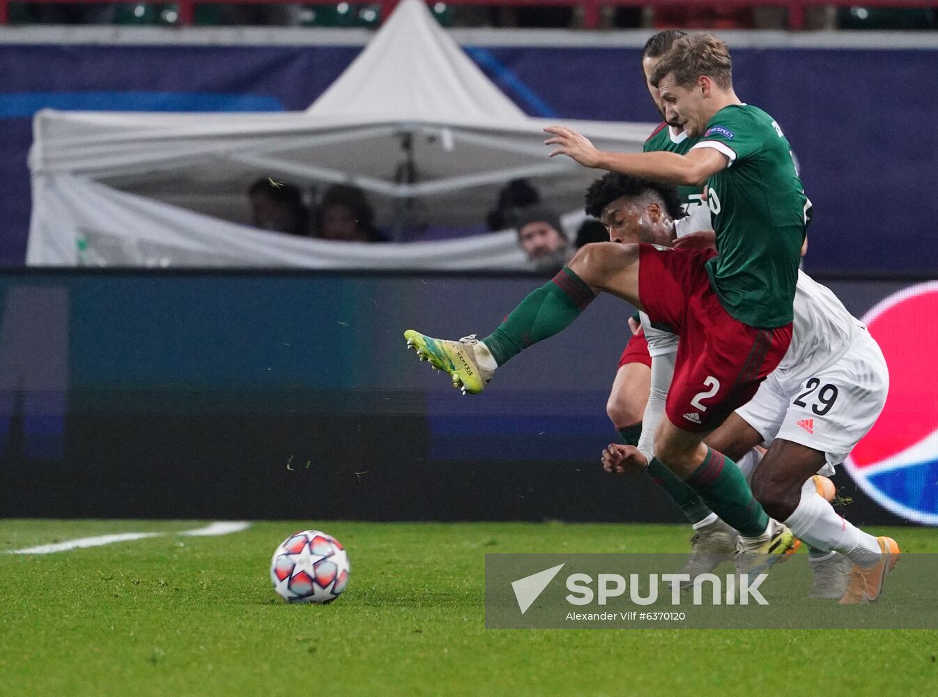 Russia Soccer Champions League Lokomotiv - Bayern