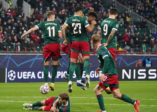 Russia Soccer Champions League Lokomotiv - Bayern