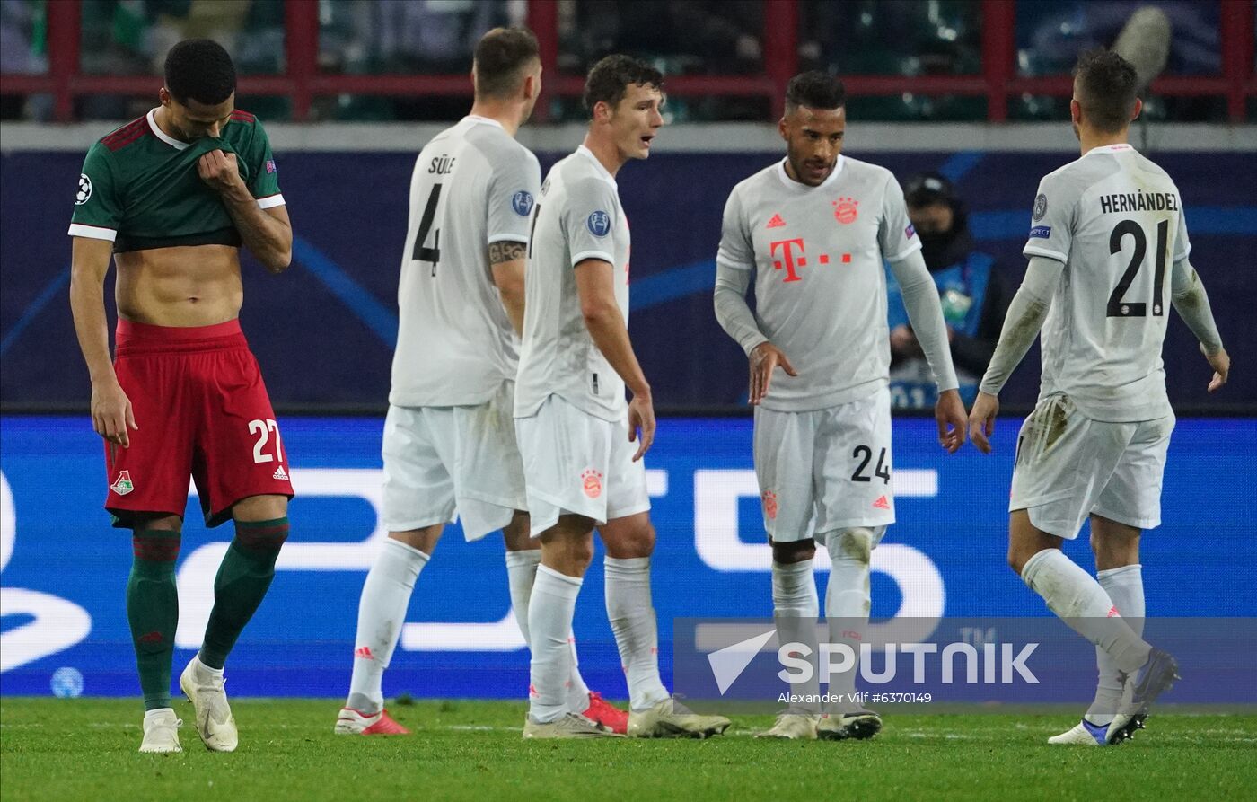 Russia Soccer Champions League Lokomotiv - Bayern