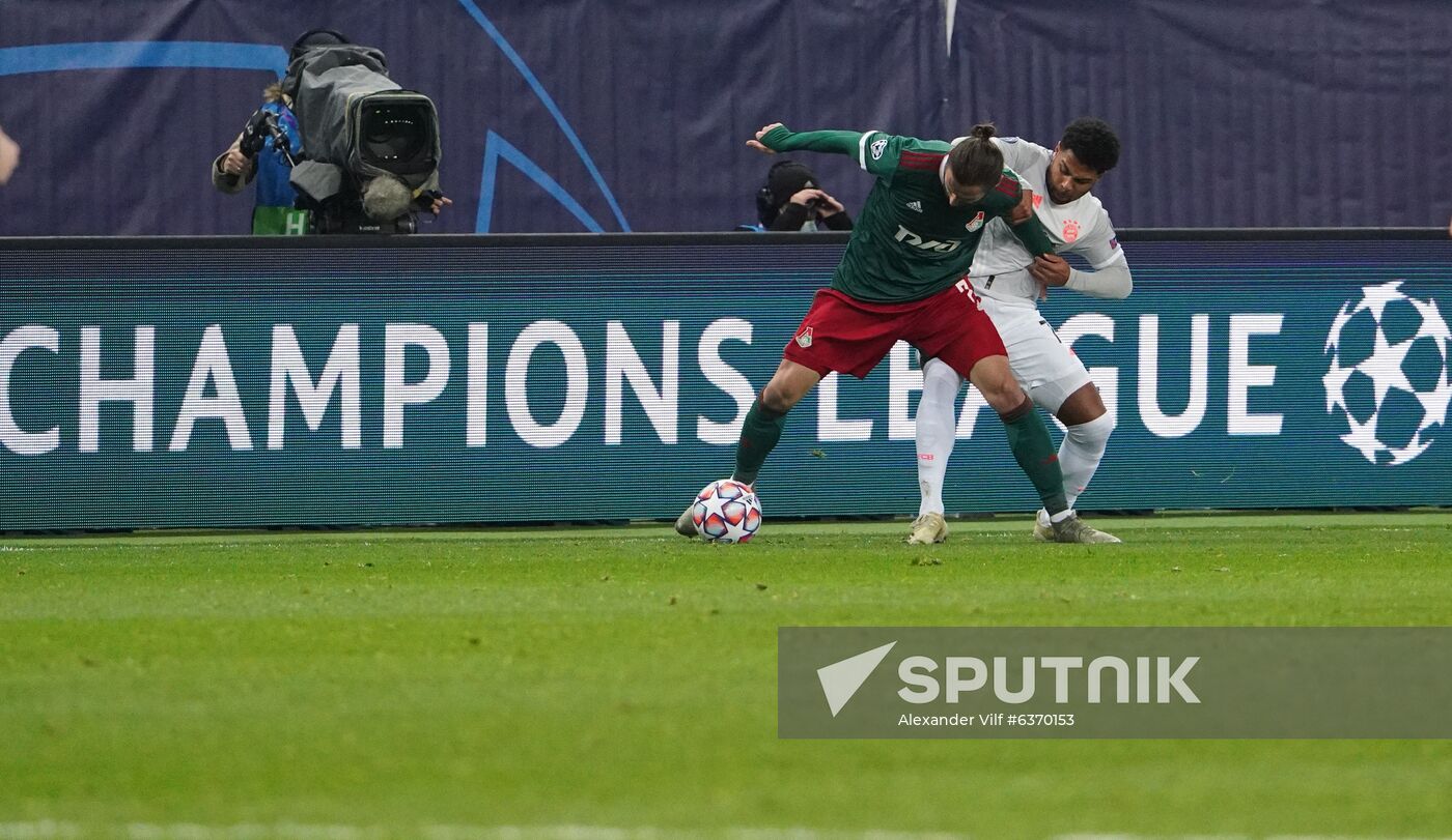 Russia Soccer Champions League Lokomotiv - Bayern