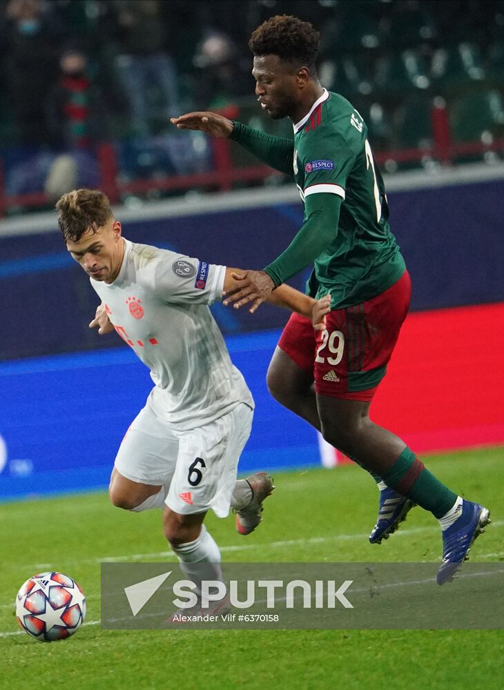 Russia Soccer Champions League Lokomotiv - Bayern