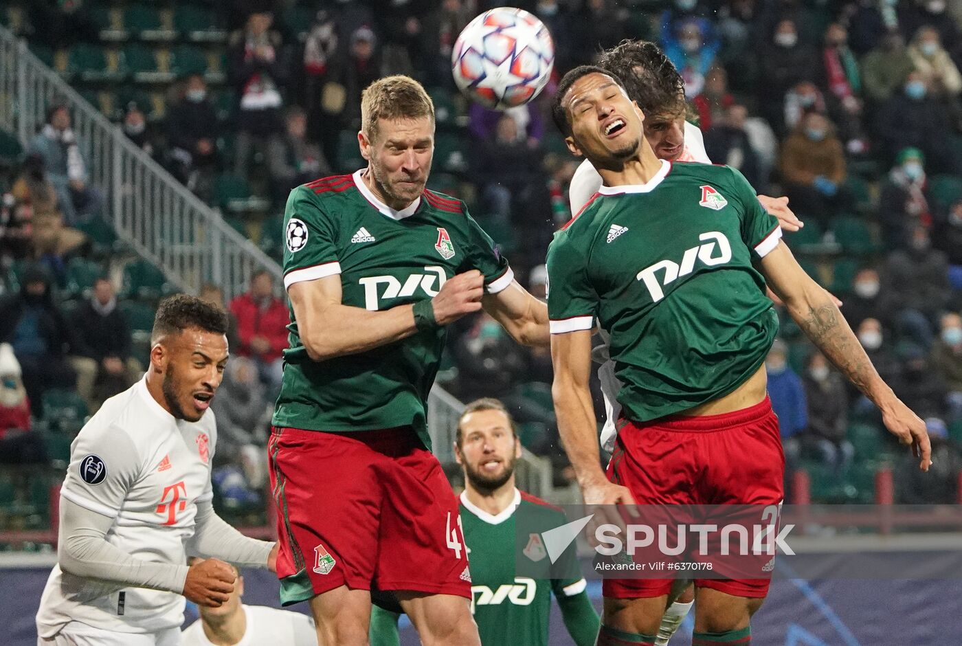 Russia Soccer Champions League Lokomotiv - Bayern