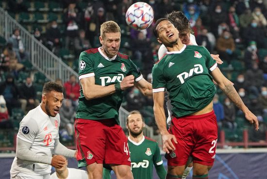 Russia Soccer Champions League Lokomotiv - Bayern