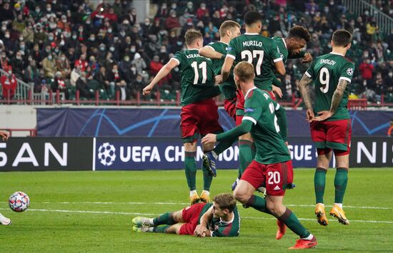 Russia Soccer Champions League Lokomotiv - Bayern