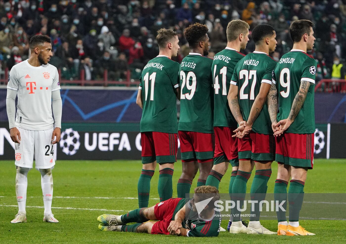 Russia Soccer Champions League Lokomotiv - Bayern