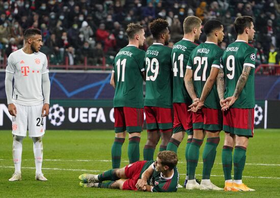 Russia Soccer Champions League Lokomotiv - Bayern