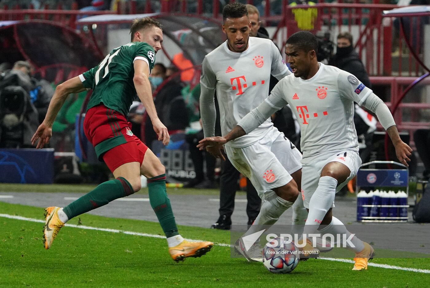 Russia Soccer Champions League Lokomotiv - Bayern