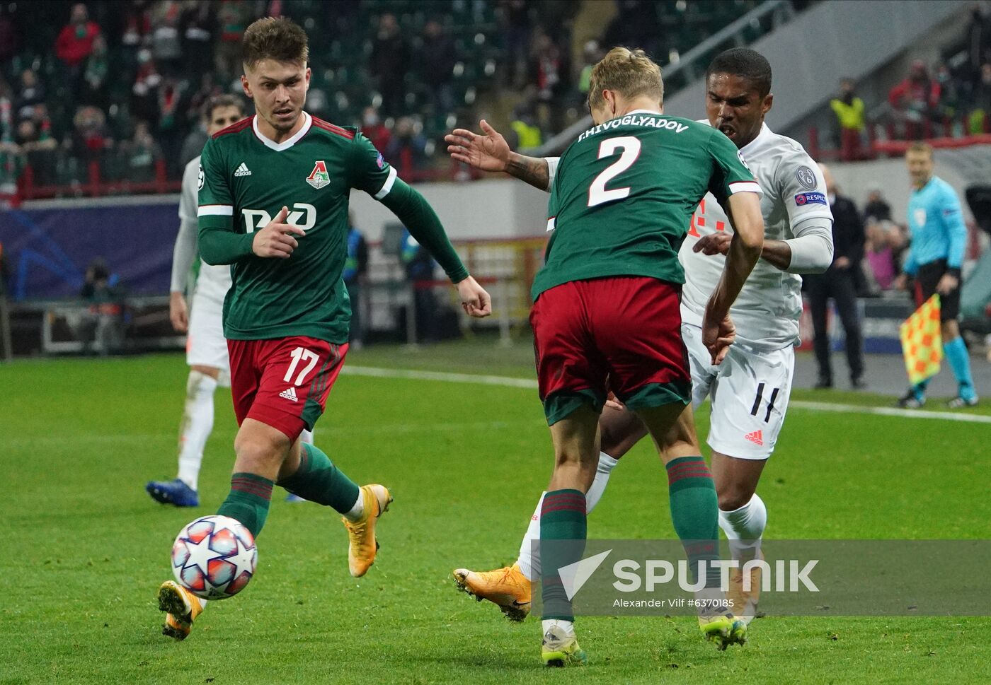 Russia Soccer Champions League Lokomotiv - Bayern