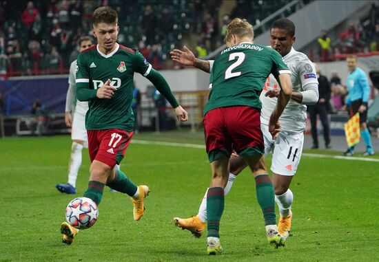 Russia Soccer Champions League Lokomotiv - Bayern
