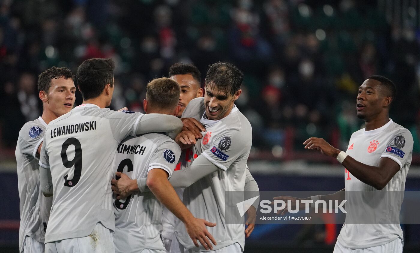 Russia Soccer Champions League Lokomotiv - Bayern