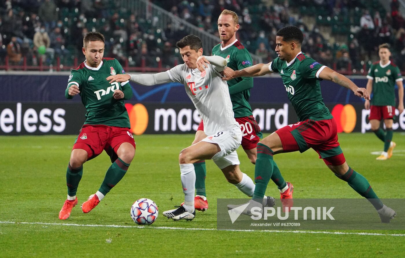 Russia Soccer Champions League Lokomotiv - Bayern