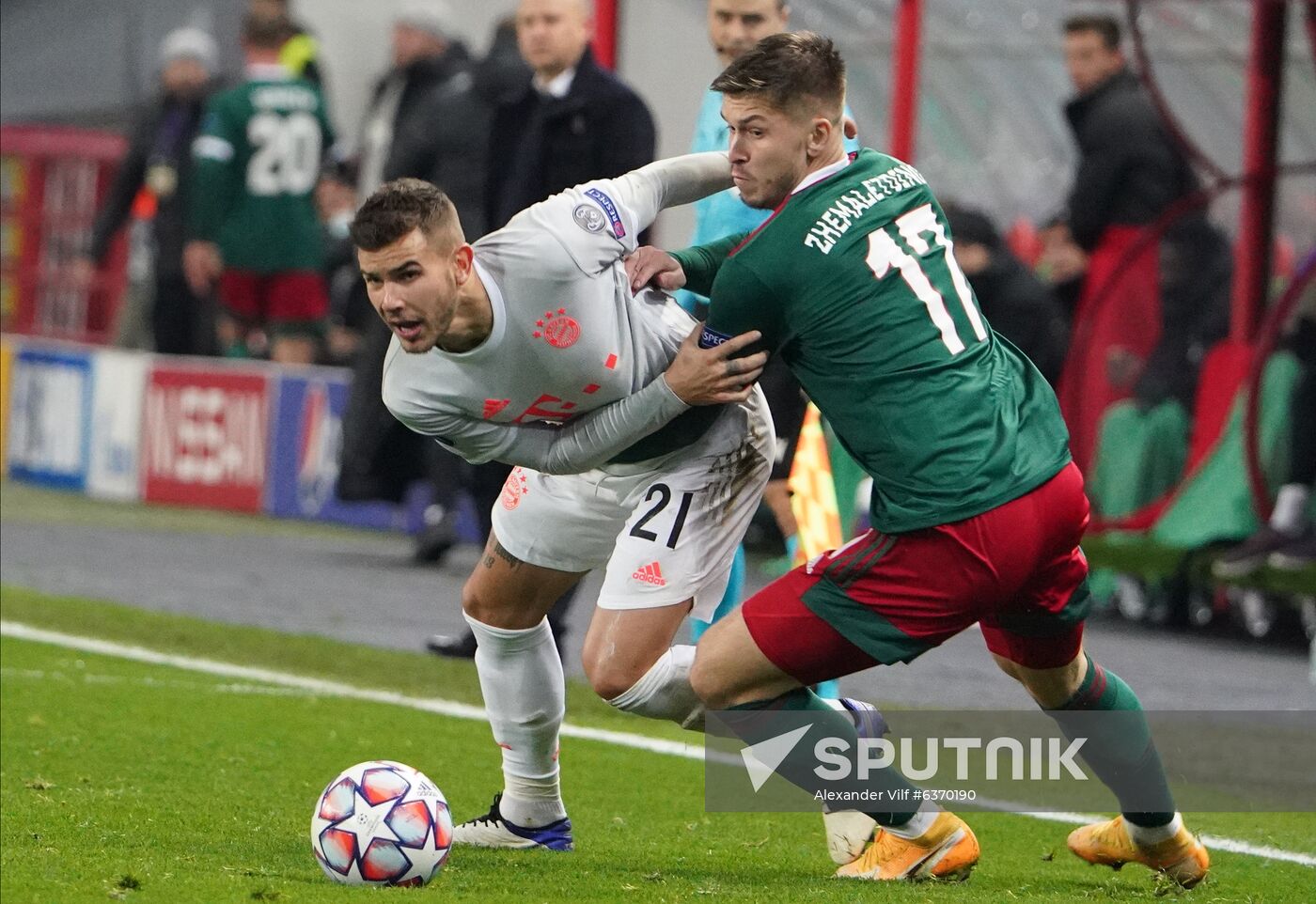 Russia Soccer Champions League Lokomotiv - Bayern