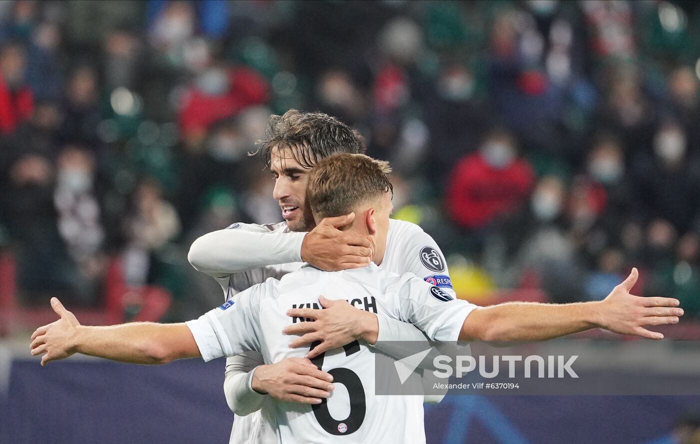 Russia Soccer Champions League Lokomotiv - Bayern