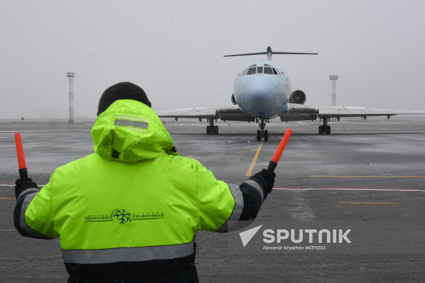 Russia Tu-154 Plane