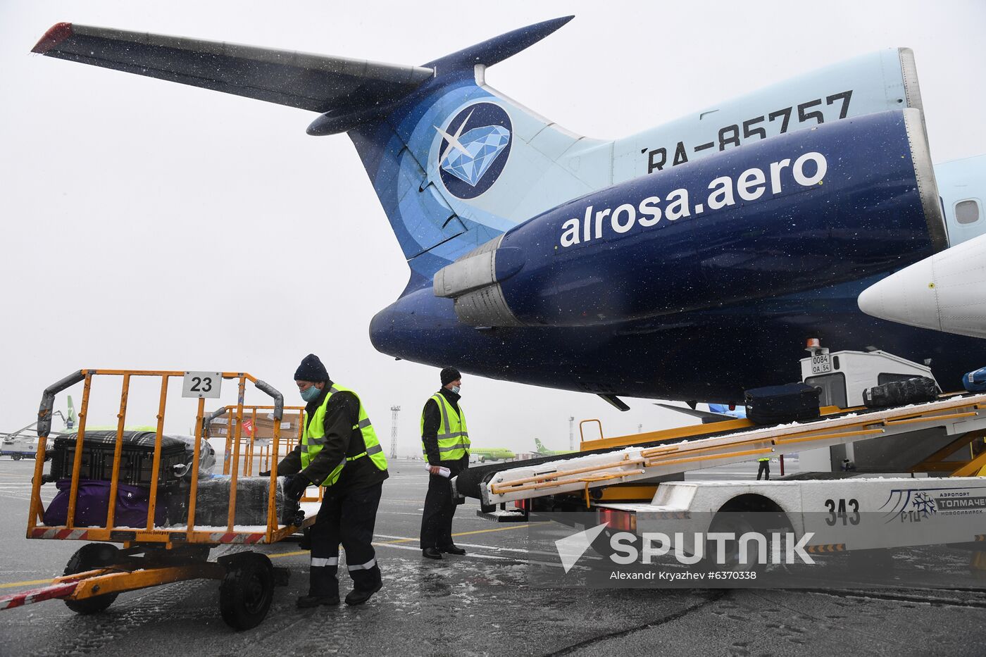 Russia Tu-154 Plane