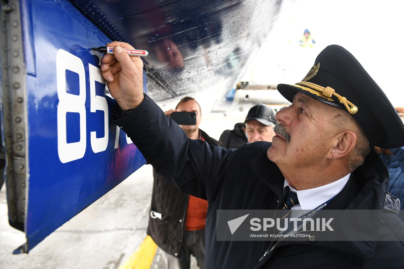 Russia Tu-154 Plane