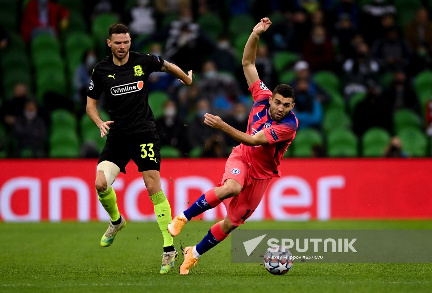 Russia Champions League Krasnodar - Chelsea