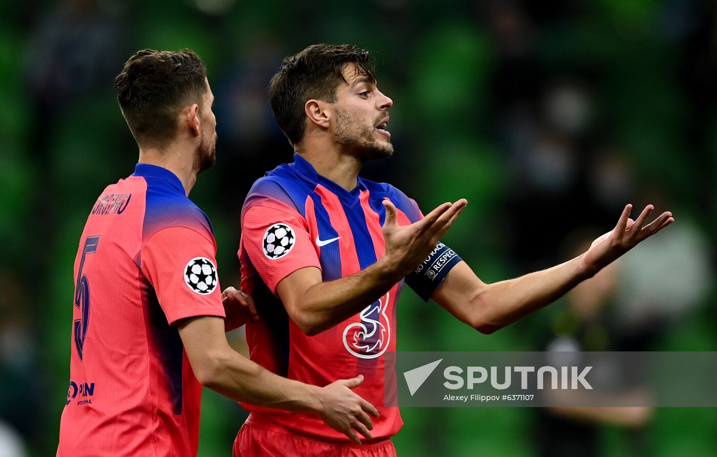 Russia Champions League Krasnodar - Chelsea