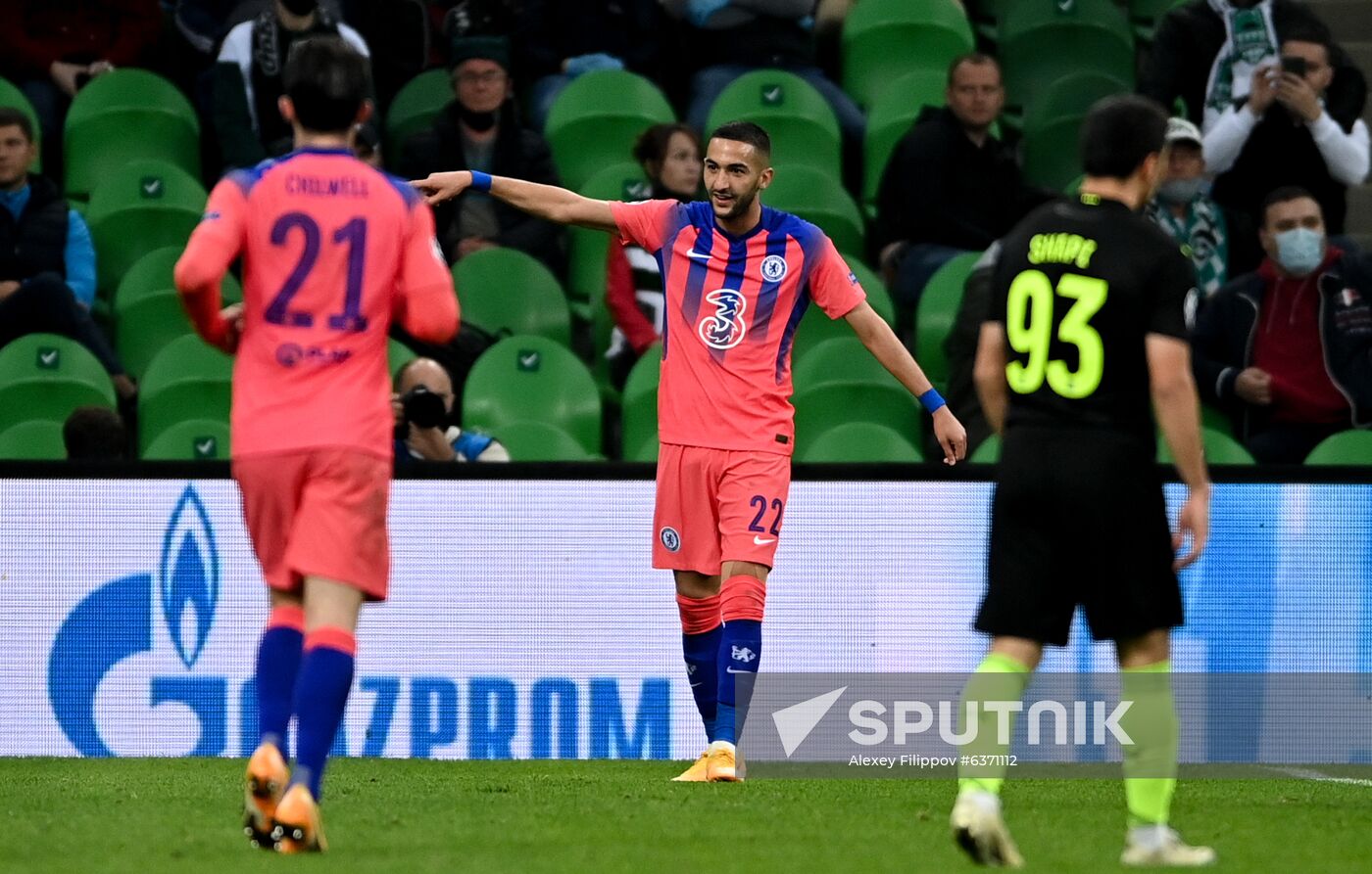 Russia Champions League Krasnodar - Chelsea