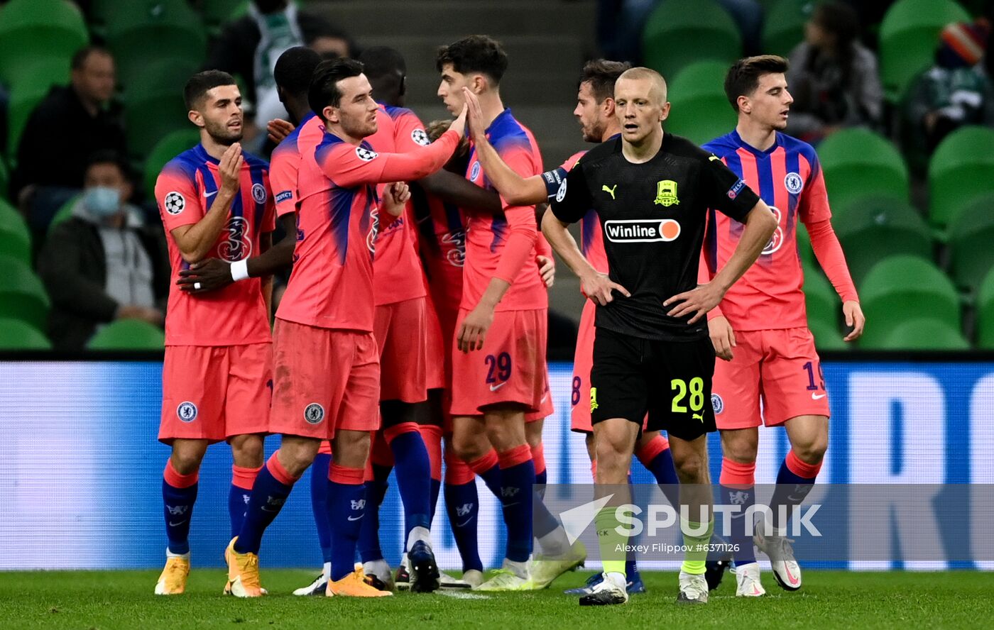 Russia Champions League Krasnodar - Chelsea