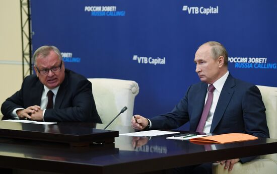 Russia Putin VTB Capital Forum