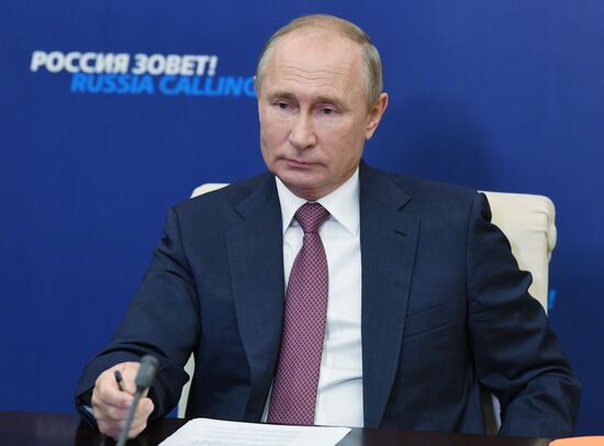 Russia Putin VTB Capital Forum